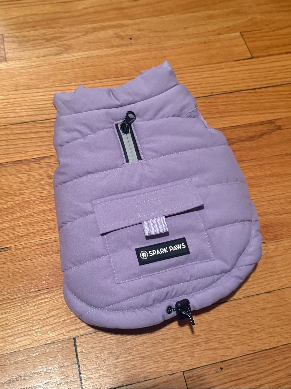 Lavender Quilted Small Pet Jacket